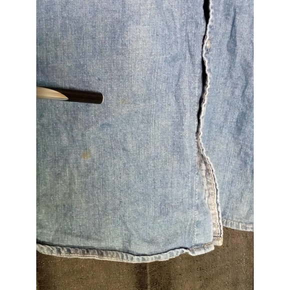 VINTAGE Levis Jacket Adult size XL EXTRA LARGE Blue Red Tab Denim Jean Coat Mens - Picture 6 of 9